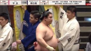 「今日も土俵上に…」大相撲中継、“人気キャラ3連の”懸賞旗に実況も注目 「スクショできた！」可愛すぎる光景にファン熱視線