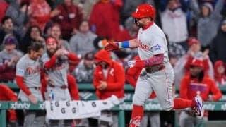 シュワバー、２試合ぶりの18号２ラン　両リーグ単独トップ　５月７本目　シーズン66本ペース