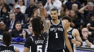 ビクター・ウェンバンヤマがNBA史上3番目の若さで快記録…スパーズがウェスト決勝へ王手