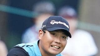 【全米プロ選手権】ツアー未勝利の久常涼が首位発進「流れが良かった。それに尽きる」