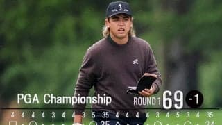 メジャーの初日に遅刻で2ペナ 南アの27歳はそれでも1アンダーで回った