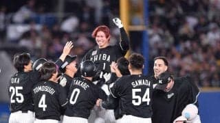 ＮＰＢ　スカパー！サヨナラ賞　３、４月度は中日・村松とロッテ・藤原が受賞