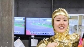 【オート】川口　本田仁恵がド派手なウイニングランを披露