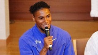 【陸上】中島佑気ジョセフ「同じ日本を背負う者として」サッカー日本代表にエール