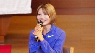 【陸上】中島ひとみがサプライズプレゼント　ノア・ライルズに「１番上に飾りたい」