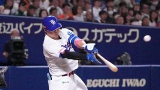 【中日】スタンド騒然…細川成也が2打席連続で死球受ける　場内にはブーイングが響く