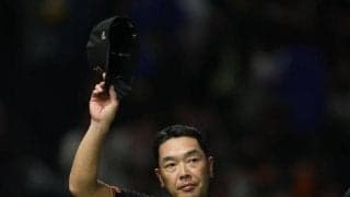 巨人・阿部監督　投打で奮闘の井上を称賛「最後は球速がガタンと落ちましたが、気持ちで投げきってくれました」