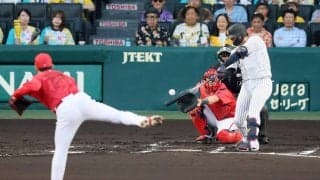 【阪神】大山悠輔は唯一の安打もチームとして栗林攻略とはならず「悔しかったのでまた明日…」