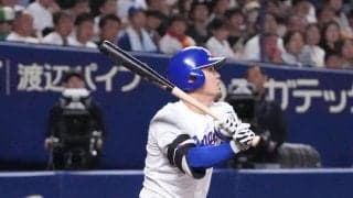 【中日】板山祐太郎「体がうまく反応」ソロ＆満弾も３打席連発はならず最後の打者に…