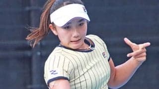 岡村恭香 第1シードに屈し準V