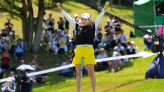 桑木志帆が1年半ぶりのツアー4勝目「やっと勝てて安心している」