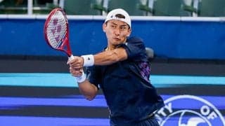 島袋将、マッチポイントをしのぐ猛追も一歩及ばず予選1回戦で敗退[全仏オープン]