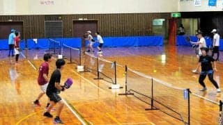 ピックルボールのジャパンオープン、6月山口市で　参加が可能な枠も