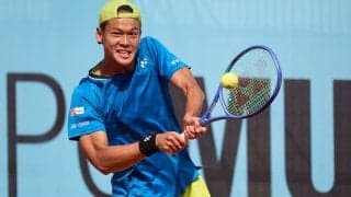 坂本怜、全仏オープン初挑戦は元世界36位に敗れて予選1回戦敗退[全仏オープン]