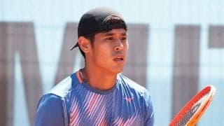 内田海智、3年ぶりのグランドスラム挑戦は元世界36位に敗れて予選1回戦敗退[全仏オープン]