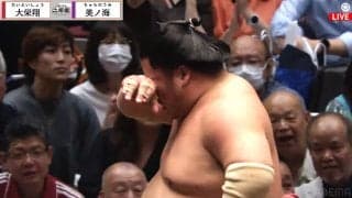 「あんなすぐに腫れるか」取組中のアクシデント発生にファン驚き 「一瞬、意識飛ぶんですよ。明日腫れなければ…」中村親方も心配顔