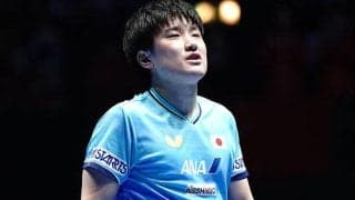 男子決勝 張本智和 中国・梁靖崑に2-0からまさかの大逆転負け 日本が先制許す 日本0-1中国【世界卓球】