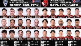 シーズンを通して力を発揮してきたメンバーがずらり揃うスピアーズ。ブレイブルーパスは「決勝のつもり」で戦う。