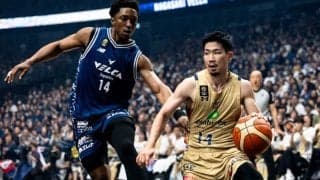 琉球が3大会ぶりリーグ制覇へ王手！ 初出場の長崎を振り切りファイナル先勝…クーリーがダブルダブルの活躍