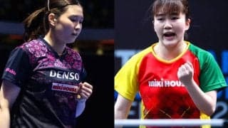 卓球日本女子同士の頂上決戦　連覇狙うカットマン・橋本帆乃香と好調の22歳・大藤沙月が激突　過去戦績五分の戦い【WTTコンテンダーラゴス】