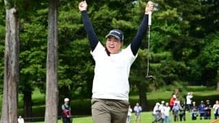 入谷響、1年ぶり2勝目に「ホッとした」　米ツアー挑戦は「兆しが見えてきた」