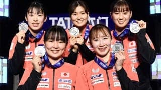 日本女子 張本、橋本で2勝も中国に逆転負け 悲願の金に惜しくも届かず6大会連続の銀メダル【世界卓球】