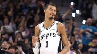 スパーズのビクター・ウェンバンヤマがジャバー、オラジュワンに次ぐ快記録