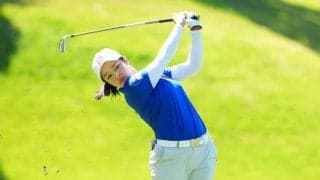 ウー・チャイェンのグリップと右肘の向きに注目　高いパーオン率を実現させるために必要なこと
