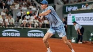 シナーがストレートの完勝で初戦突破、30連勝で生涯グランドスラムへ好発進「今日のレベルにはとても満足」[全仏オープン]