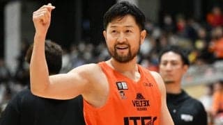 ベルテックス静岡が元日本代表PG橋本竜馬と契約継続…雪辱期す来季へ「勝つために何が必要か考える」