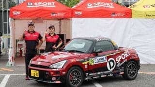 WRCジャパン：660ccコペンで参戦するD-SPORT Racing Team。「下りとハイスピードコーナリングが得意なコペンに向いている」
