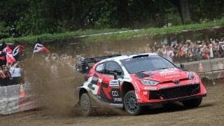 WRCラリージャパン：名古屋城下でラトバラ＆モリゾウらがデモラン披露