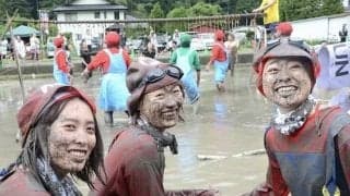 田んぼでバレーボール。長野県でなぜ応募殺到の“伝説イベント”に？