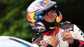 WRCラリージャパン：総合6番手の勝田貴元「ルートノートクルーの情報と路面が違っていた」