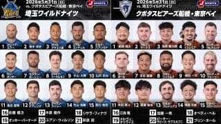 全員で勇気を持って勝負に出るワイルドナイツ。スピアーズには勢いあり。
