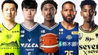 Bリーグのベストファイブ発表…ニュービル以外は初受賞、日本人選手は富永啓生が唯一選出