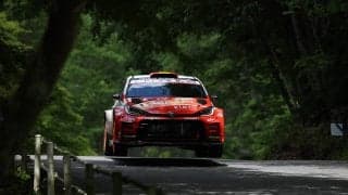 WRCラリージャパン：激しい首位攻防戦の初日はアレハンドロ・カションが首位。山本雄紀がポディウム圏内に