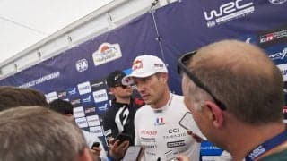 WRCラリージャパン：セバスチャン・オジエ「タイヤの摩耗が早く、100％のプッシュができない」