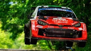WRCラリージャパン：トヨタ勢がエルフィン・エバンスを筆頭に1-2-3-4を形成、勝田貴元は6番手