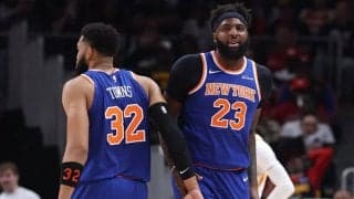 小指を骨折したニックスのミッチェル・ロビンソン、装具着用でNBAファイナル出場へ