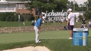 【動画】松山英樹が”ワンハンドアプローチ”を披露 1打差2位タイで週末へ【チャールズシュワブチャレンジ2日目】