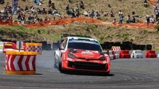 WRCラリージャパン：競技2日目、追い上げるソルベルグが痛恨のコースオフ。首位エバンスがオジエに17.8秒差で最終日へ