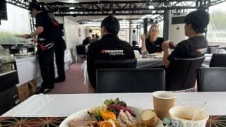 WRCラリージャパン：チーム関係者も利用できる「MOSCOラウンジ」が登場