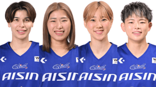 アイシンが渡嘉敷来夢ら4選手の退団を発表…現役引退の岡本は「この経験を生かして次に」