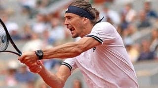  ズベレフ 快勝で6年連続の全仏OP8強 