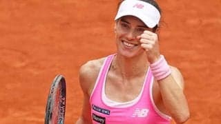  引退の36歳 17年ぶり全仏OP8強 