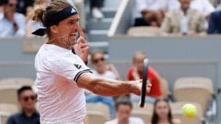 ズベレフが6年連続の準々決勝進出！急成長の19歳ホダルとの初対戦へ「自分を信じて準備する」[全仏オープン]