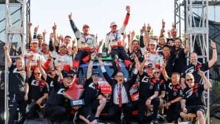 WRCラリージャパン：エバンスが優勝、トヨタ勢が母国で1-2-3-4フィニッシュを達成