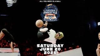 福岡初のフリースタイルフットボール公式国際大会 「FUKUOKA FREESTYLE OPEN」2026年6月20日(土)開催！