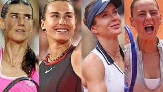  TOP5は1人のみ 全仏OP女子8強 